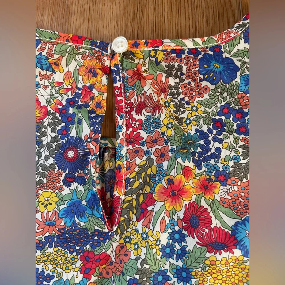 J. Crew Liberty Fabrics floral blouse - Picture 4 of 9